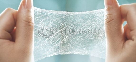 Spunbonded non-woven fabrics - elastic